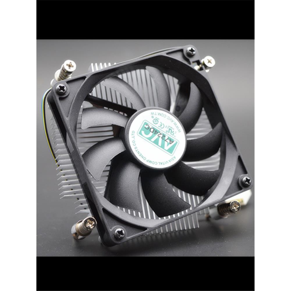 超薄Avc铜芯Cpu风扇1150 1151 1155 1200 I3Htpc一体机Cpu散热器