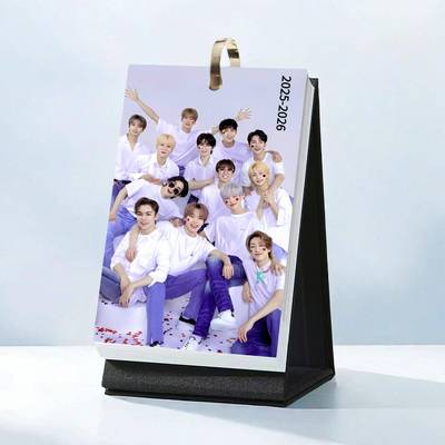 2025年seventeen桌历日历周边徐明浩全圆佑生日礼物周历桌面摆件