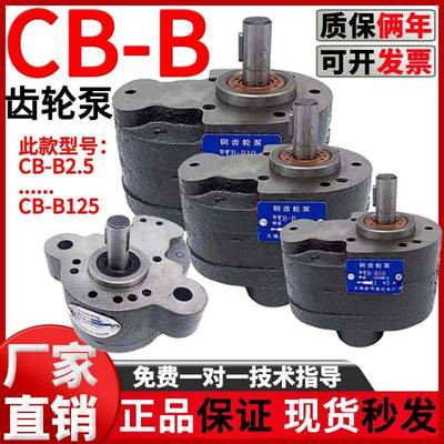液压齿轮泵CB-B10/B4/B6/B16/B20/B25/B32/B40/50/63油泵配件大全