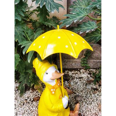 户外01163花装饰摆园件院鸭子露天宿院子别墅民庭阳台布置网红造