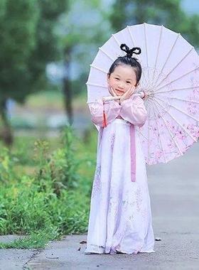 儿童油纸伞01108小号走古典中国风伞服汉仙气旗袍蹈秀演出拍照舞