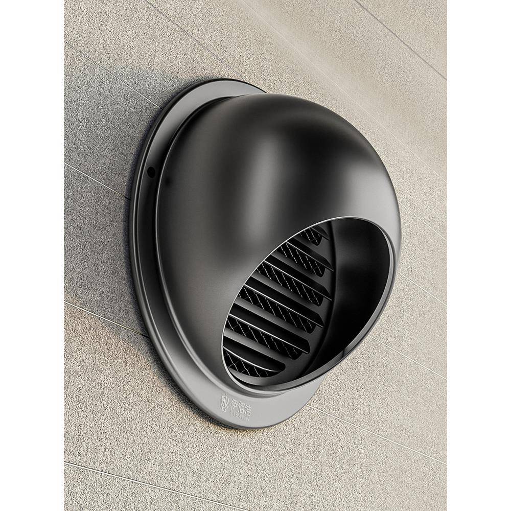 不锈钢风帽浴室通用阀卫生间止回阀专用排气管卫生间排气口止逆阀