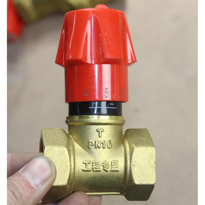 手动流量调节阀DN15 20 25 32 40 50内丝截止阀流量控制阀减流阀