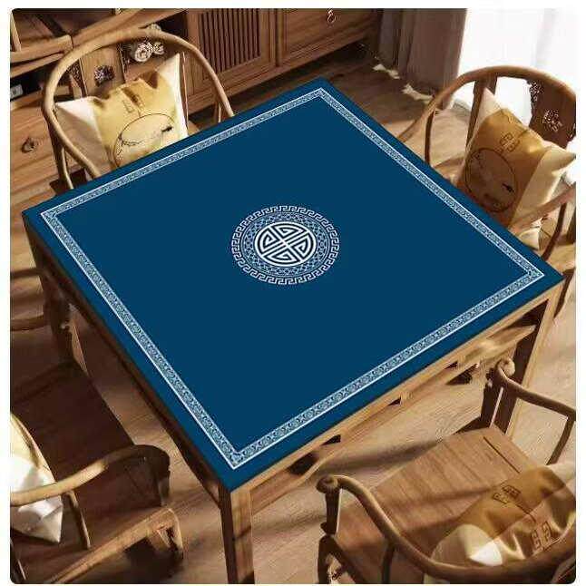 2025新款麻将桌桌布专用桌垫掼蛋桌布打扑克牌加厚消音正方形牌垫