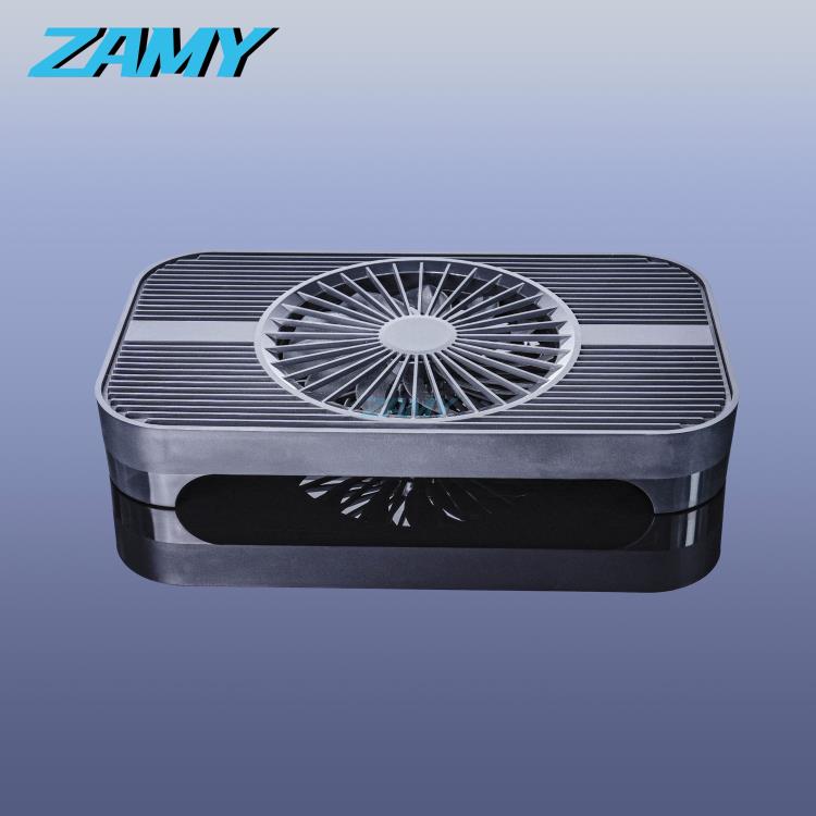 中性路由器散热器14厘米弯刀反向刀片大风扇散热器迷你主机散热器