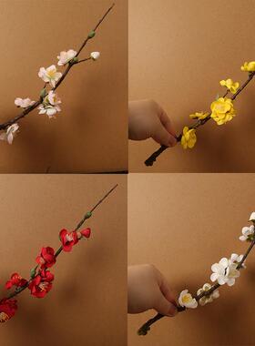 桃李古夭典舞依疏影逃之夭杯灼灼其华舞79008蹈道具仿真花寒腊梅