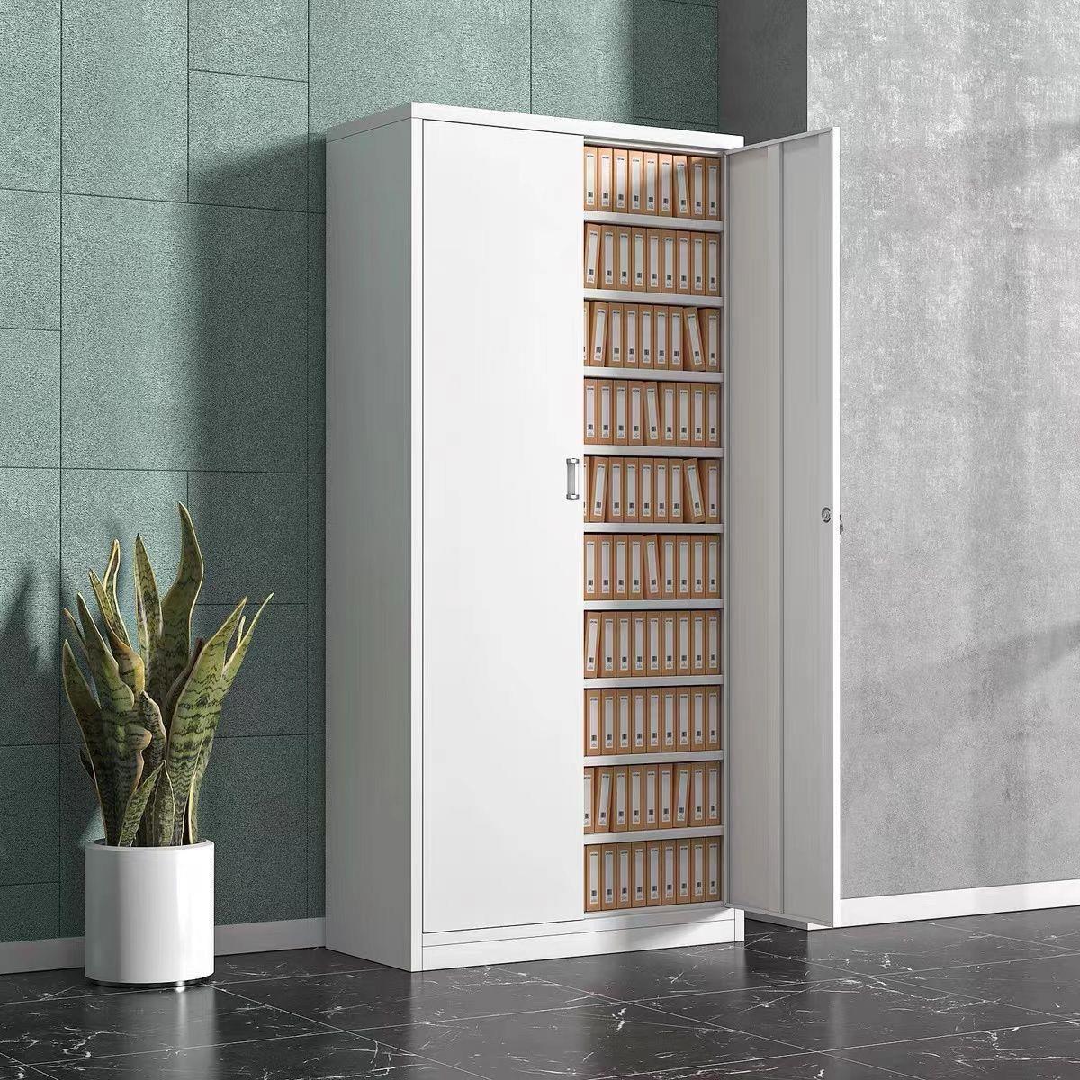 2025新款商用财务凭证柜资料柜档案柜钢制多层书柜文件柜铁皮柜