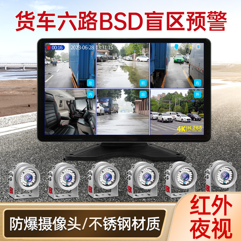 车载防爆摄像头倒车影像一体机