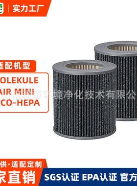 适配Molekule Air Mini PECO-HEPA 迷你型空气净化器滤芯过滤网
