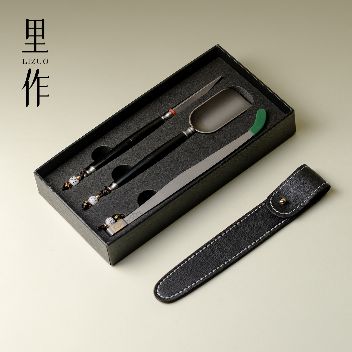 里作新中式高颜值纯钛茶针茶夹轻奢小众高级感六君子套装茶道零配,餐饮具,茶道/零配,淘宝优惠券,粉丝福利购,淘宝优惠卷