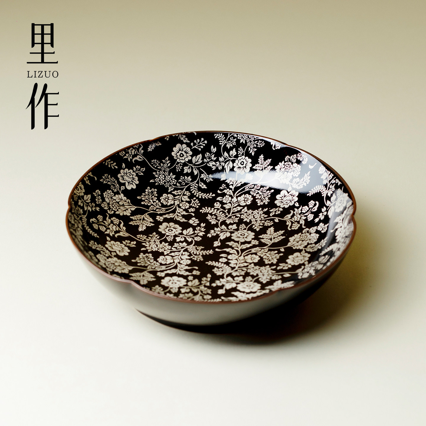 里作黑金釉纯银彩壶承高端陶瓷