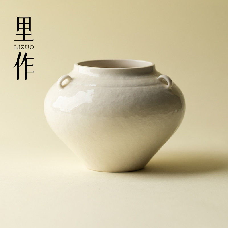 里作 复古草木灰建水干泡水盂高端家用功夫茶具茶渣缸废水缸大号,餐饮具,茶道/零配,淘宝优惠券,粉丝福利购,淘宝优惠卷