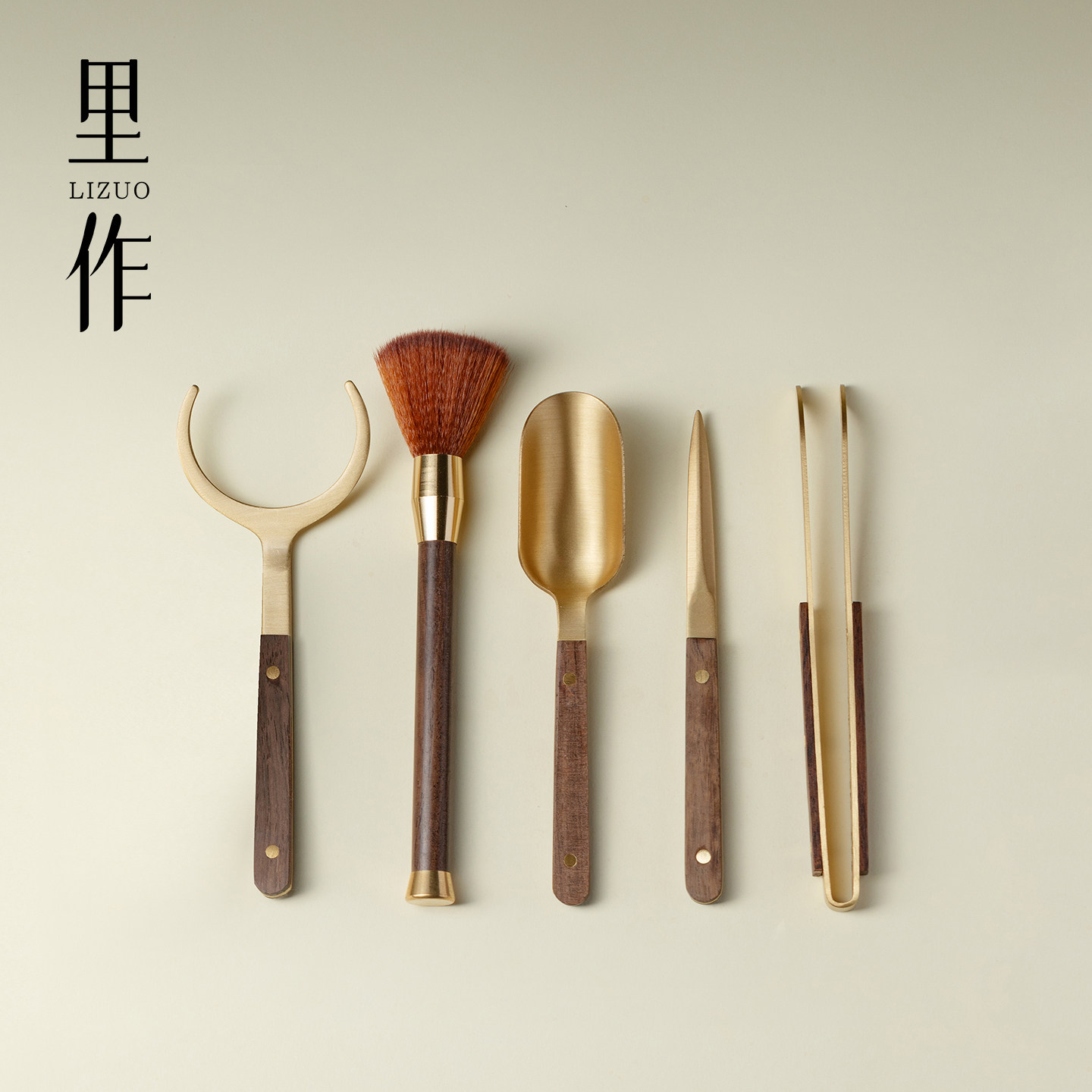 里作高档茶道六君子茶艺泡茶套装图片