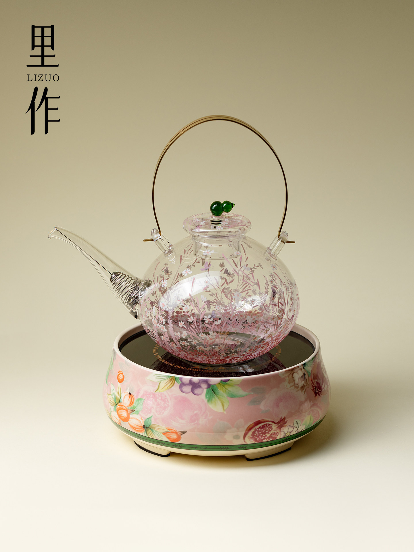 采购产品百合花，水果玻璃茶壶，电陶瓷炉，特殊耐高温茶壶，水壶