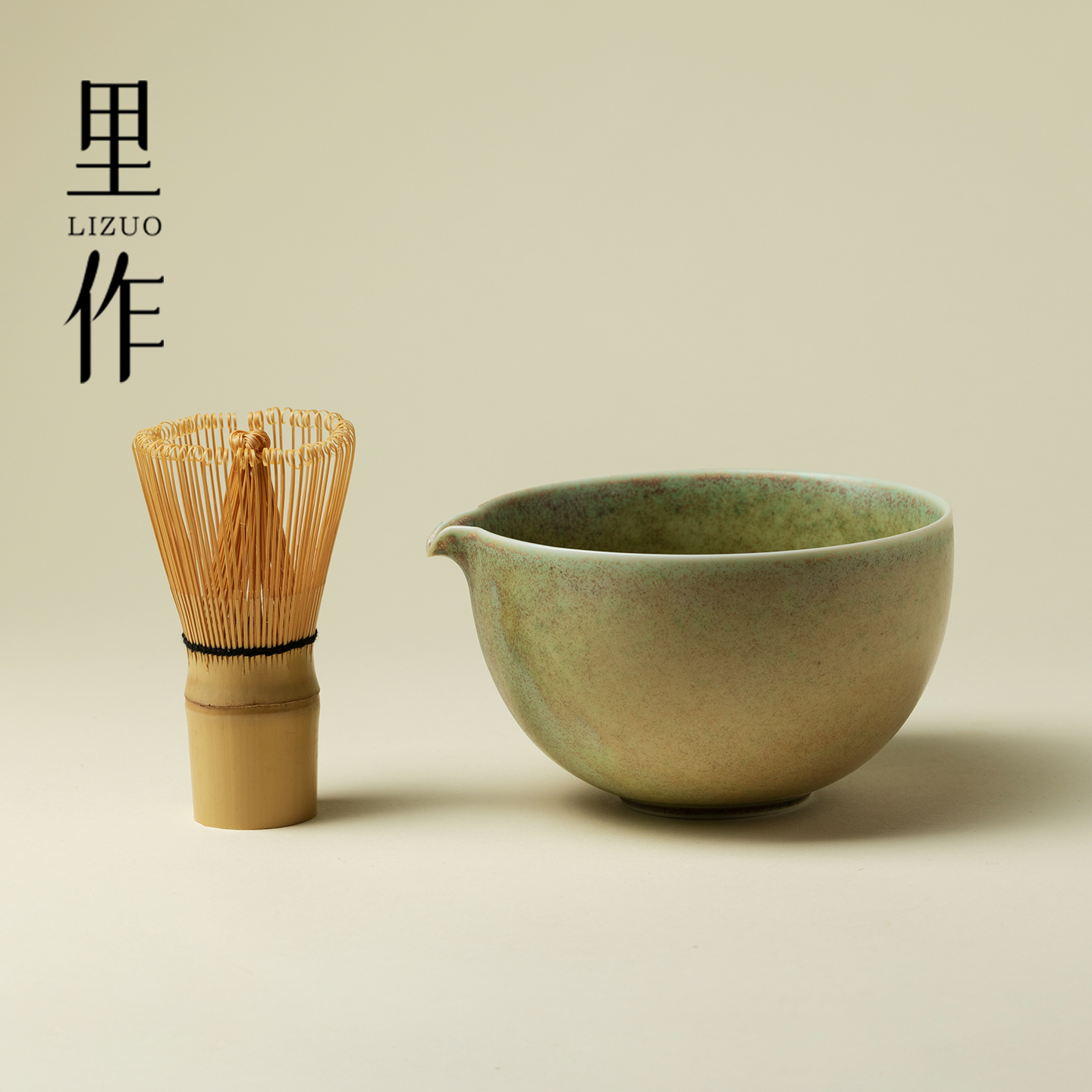 里作日式简约抹茶碗打抹茶工具