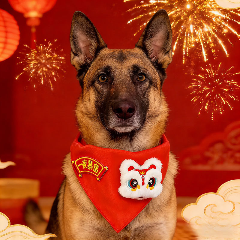 马犬专用宠物狗狗新年围脖口水巾过年配饰喜庆装饰品围兜幼犬小狗,宠物/宠物食品及用品,围巾/口水巾,淘宝优惠券,粉丝福利购,淘宝优惠卷