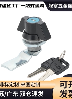 蝶型69电柜箱73柜锁72/62/64/65/66/676361圆柱锁74 XAS71