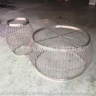 不锈钢茶几 镜光时尚客厅金属家具定 制 佛山厂家生产