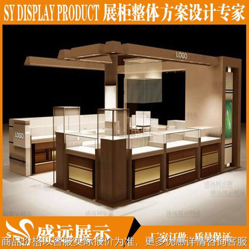 金银饰品展示高柜定制 珠宝产品玻璃柜设计 黄金珠宝柜台玻璃展柜,商业/办公家具,展示柜/陈列柜/展示架/货柜,淘宝优惠券,粉丝福利购,淘宝优惠卷