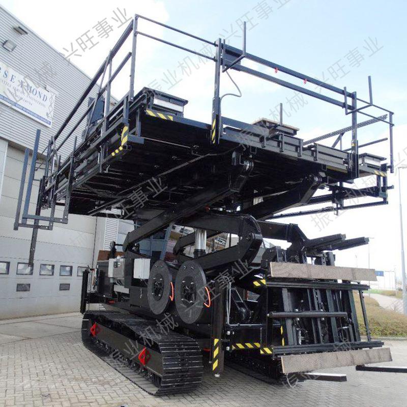 温室大棚建设剪叉式升降机柴油履带高空作业车大工作台面可延伸