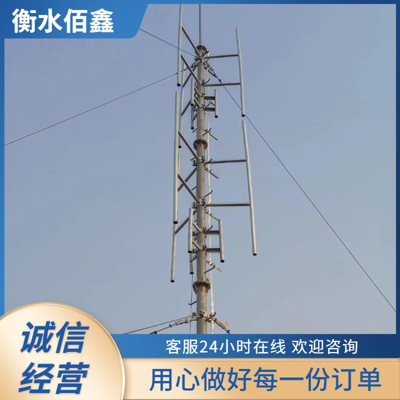 单管信号塔电信联通通讯塔5G信号单管塔独管塔钢结构供应