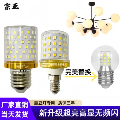 宗亚220V节能家用体小亮度高球泡