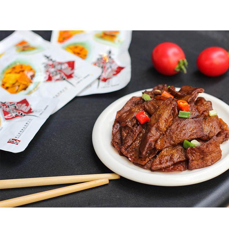 正宗浙江豆腐干牛肉卤味小包装零食五香散装一斤手撕混合素肉
