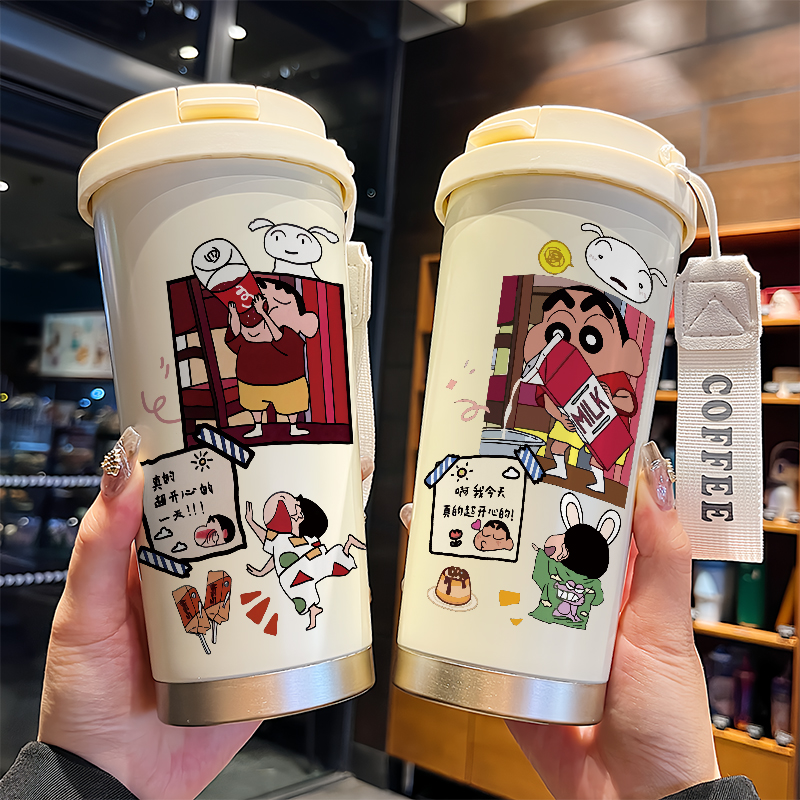 英奈廷卡通可爱不锈钢保温杯水杯