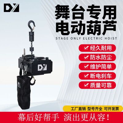 250kg500kg1000kg2000kg可编程链式吊机舞台吊机舞台升降设备