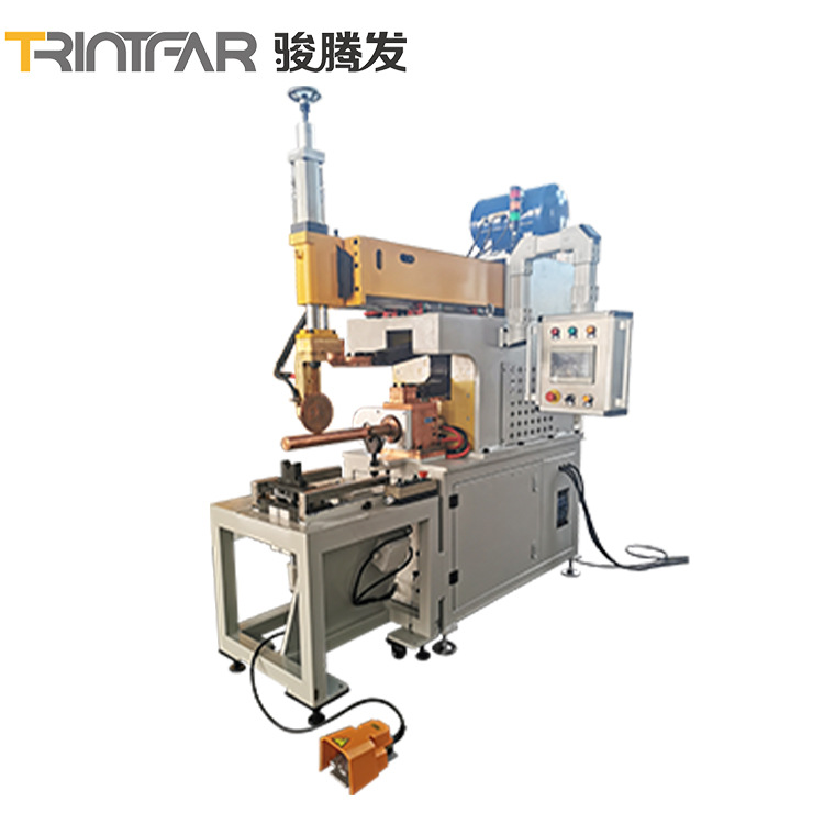 骏腾发中频纵向滚缝焊机 全自动滤网缝焊机 电阻缝焊 自动滚缝焊