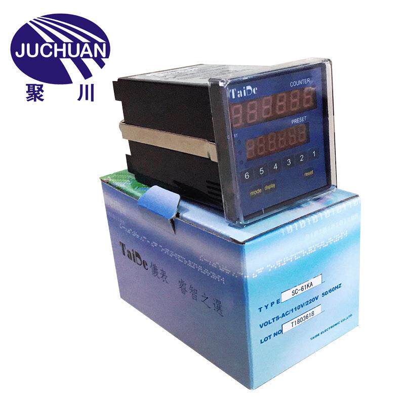 厂家生产台德SC-61ASC-62A按键式6位数字显示尺寸72*72
