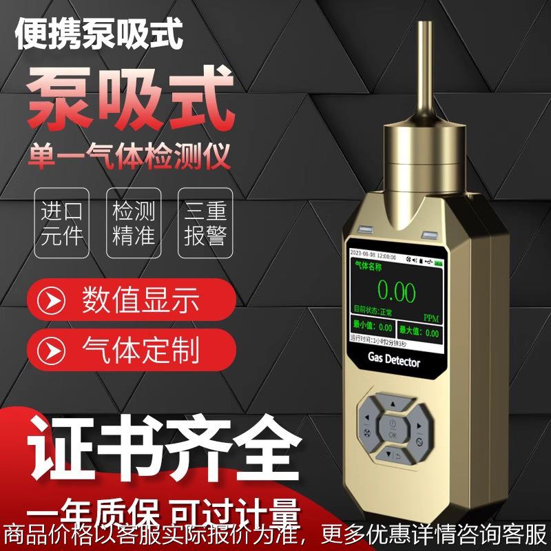 工业泵吸式气体检测仪防爆一氧化碳浓度手持便携式探测报警器