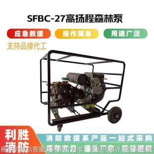 应急救援消防泵大功率引水泵园林灭火接力泵高扬程森林泵
