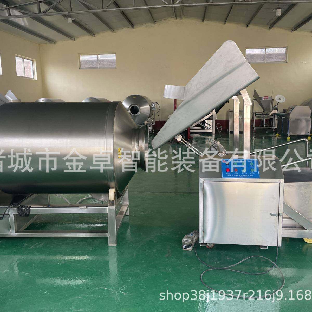 全自动液压提升机滚揉机提升设备手撕牛肉提升上料机