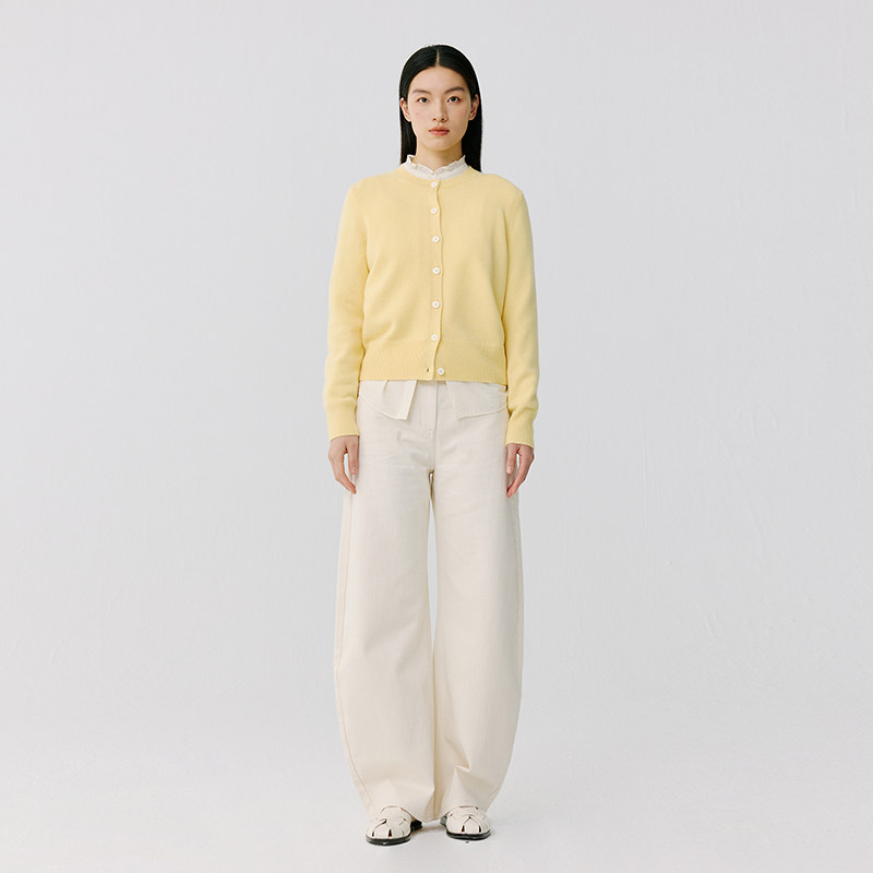 东黎 月亮裤 2025春夏新品轻薄显瘦月亮型牛仔裤女士宽松高腰裤子,女装/女士精品,牛仔裤,淘宝优惠券,粉丝福利购,淘宝优惠卷