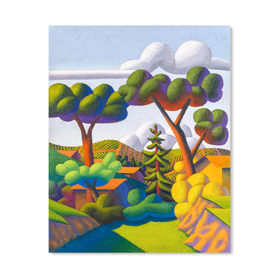 【特惠捡漏】Salvo复刻艺术品挂画大气创意个性夕阳风景装饰画芯