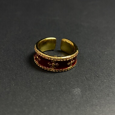 Never Insomnia原创.NewVintage古著 Faijrll 戒指.影红