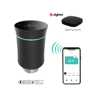 zigbee暖气片智能温控阀数显散热器阀地暖温控器手机远程控制恒温
