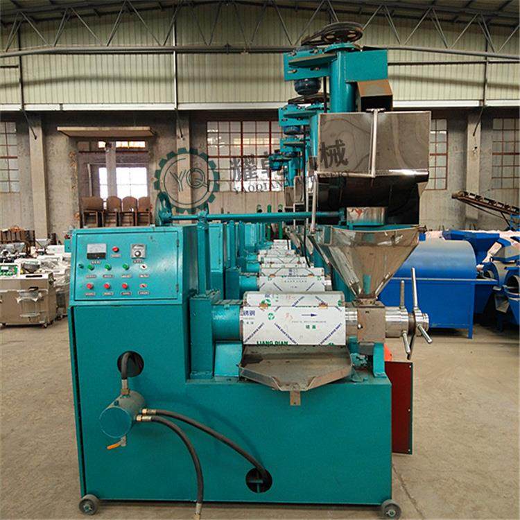 榨油机全套设备新款冷热两用全自动榨油机多功能挤压榨油机