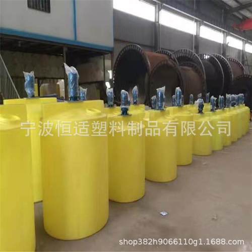 安徽合肥水处理配套搅拌桶100L-10吨加药桶配搅拌机圆柱形加药箱