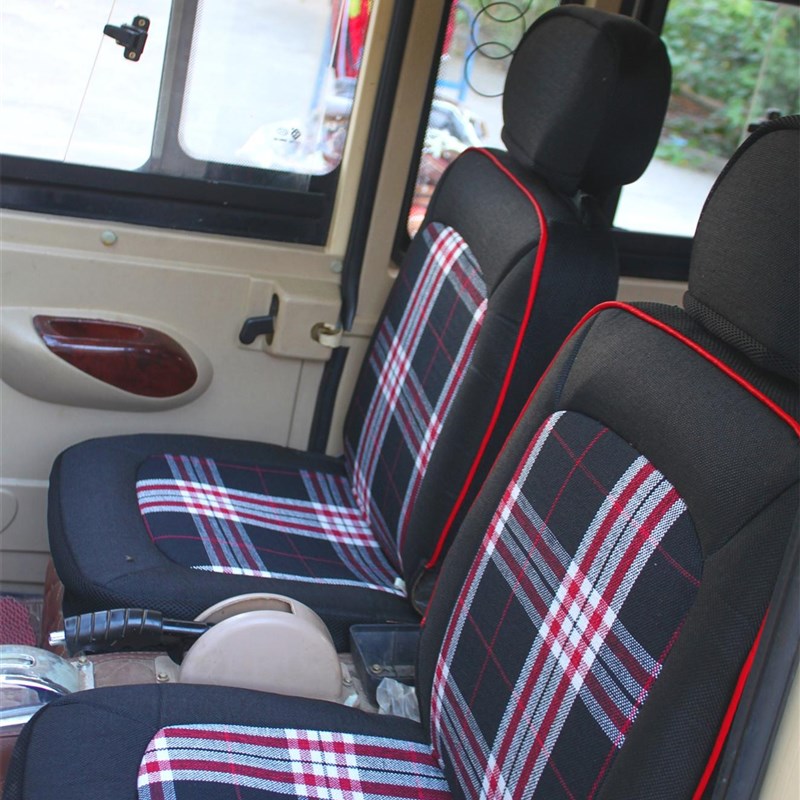 四季通用全封闭式电动三轮车座套坐垫四轮车老年代步车学生车座套