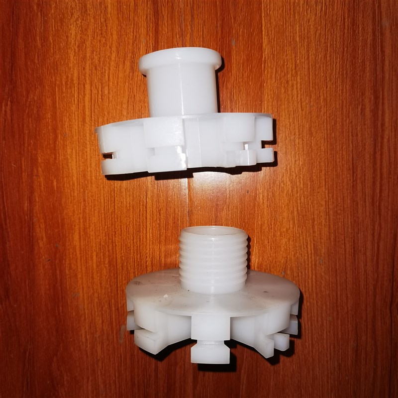 镀锌钢管伞8骨伞盘配件遮阳户外摆摊大伞大号四方伞上下盘伞配件