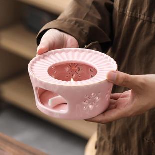 暖茶温茶炉花茶壶烛火恒温炉蜡烛加热保温煮茶提香器暖茶陶瓷底座