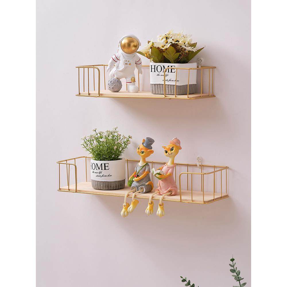 创意家居墙上装饰置物架餐厅墙面挂饰客厅墙壁挂架卧室床头收纳架