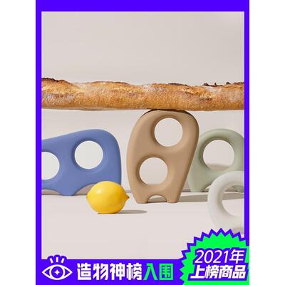 URFF DECO 专利 怪兽工作室艺术雕塑摆件高温陶瓷客厅可爱装饰品