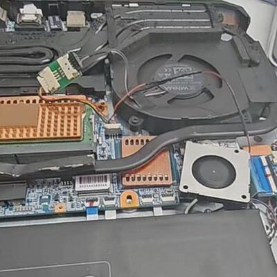 机械革命笔记本曙光旷世主板南桥降温散热风扇加装