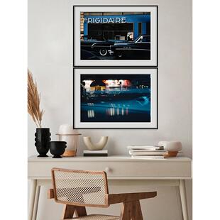 Ernst Haas 新彩色摄影作品挂画高级感小众艺术西餐厅酒店装饰画