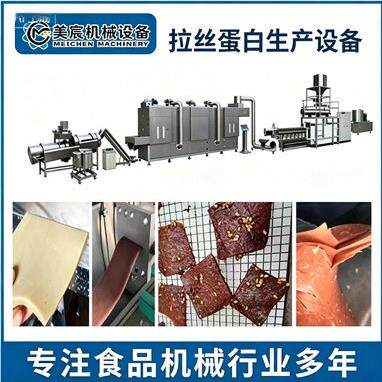 拉丝蛋白生产设备大豆球状蛋白加工设备植物性肉类加工机械