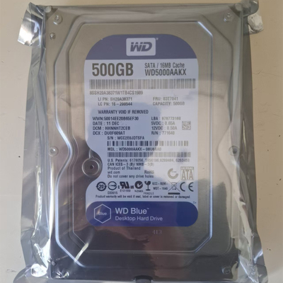 西部数据500G机械台式机电脑脑盘