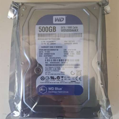 西部数据500G机械台式机电脑脑盘